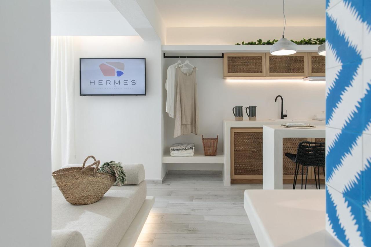Hermes Luxury Suites Naxos City Exterior foto