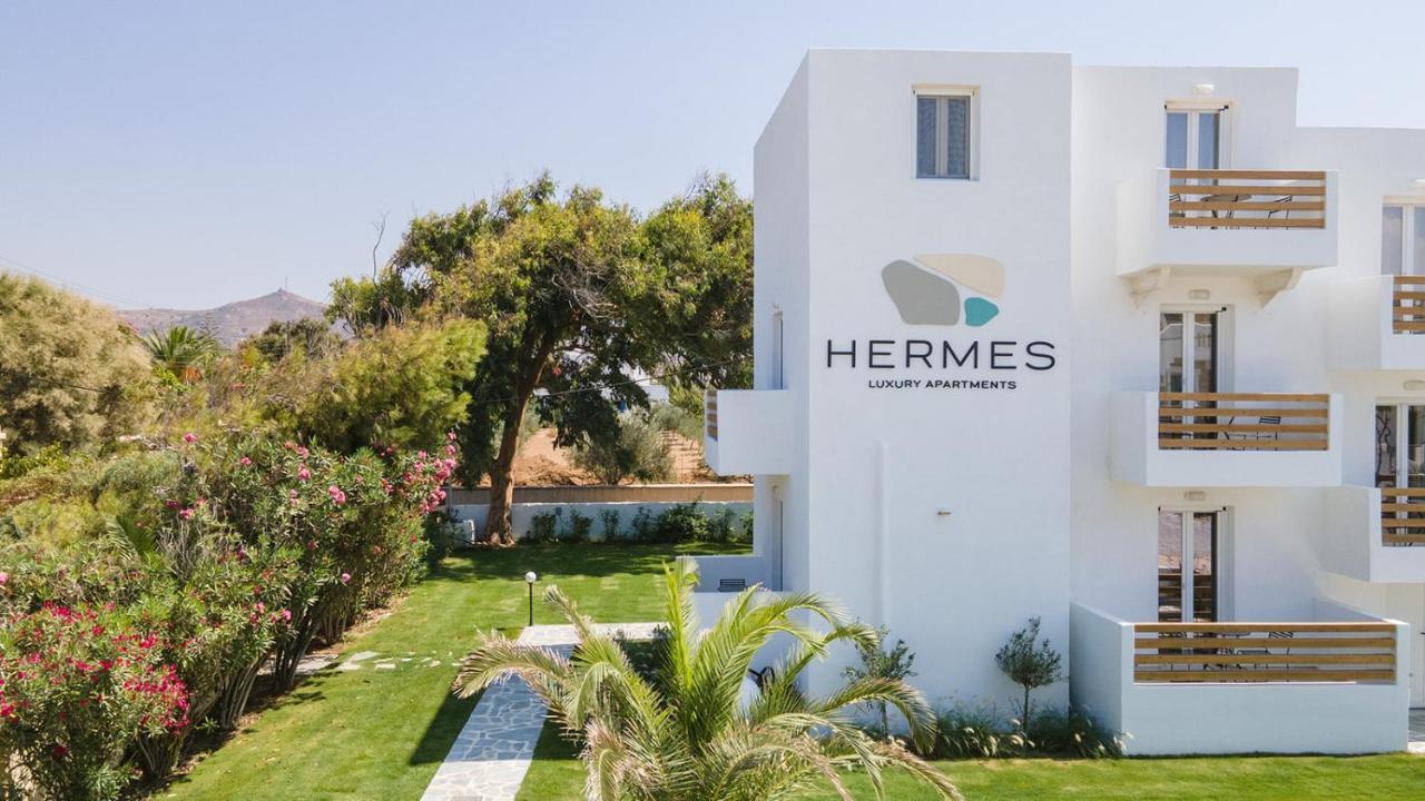 Hermes Luxury Suites Naxos City Exterior foto