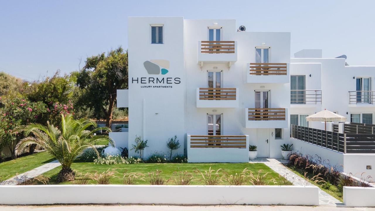 Hermes Luxury Suites Naxos City Exterior foto